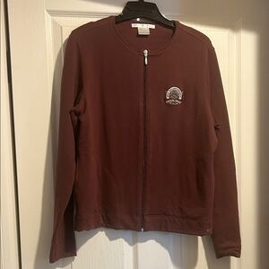 Nike Golf PGA Championship 2004 Women’s Maroon Zip-Up Jacket